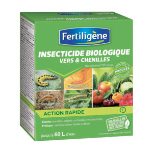 Emballage de l'insecticide biologique contre les vers et chenilles 30g - Fertiligene